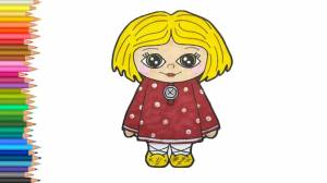 Как нарисовать домовенка Кузю