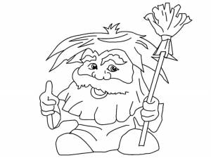 Раскраски домовенок кузя