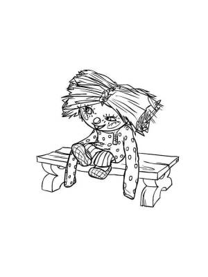 Раскраски Домовенок кузя из мультика