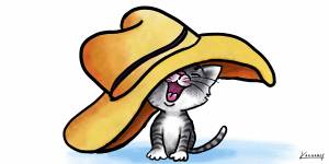 Живая шляпа иллюстрации