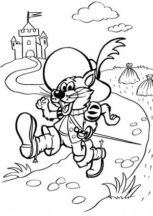 Раскраска Живая Шляпа