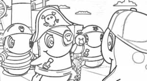 Раскраска Бадики