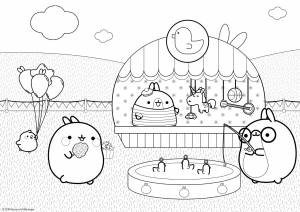 Раскраски моланг