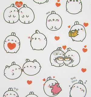 Моланг раскраска