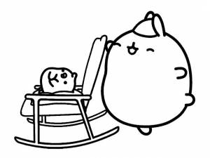 Раскраски Моланг