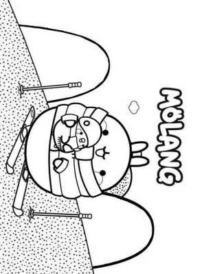 Раскраски Моланг