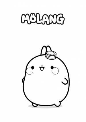 Моланг раскраска