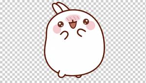 Моланг и Пиу Пиу Кролик Лепориды Рисунок, кролик, телевидение, лицо, животные png