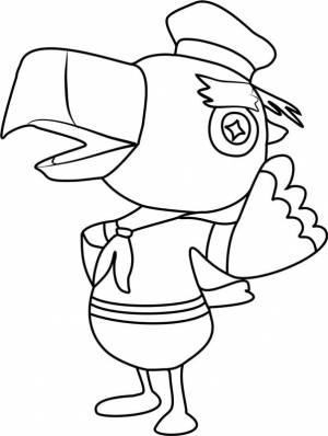 Раскраска Энимал Кроссинг