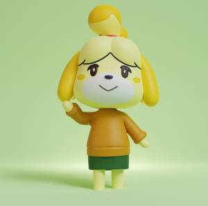 Файл STL Animal Crossing