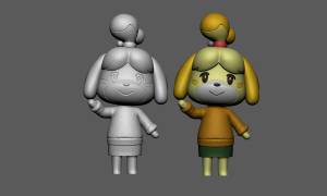 Файл STL Animal Crossing