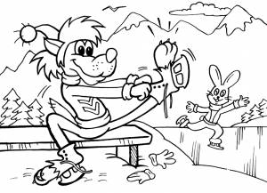 Раскраски Ну погоди