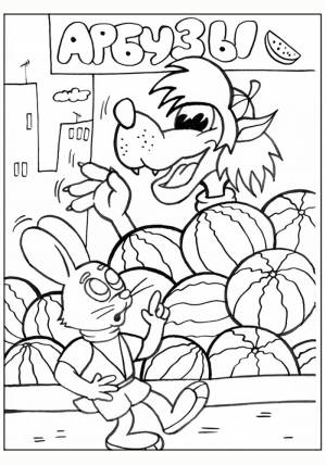 Раскраска ну погоди