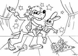 Раскраска ну погоди