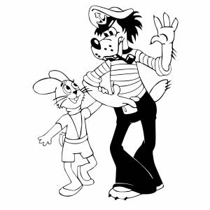 Трафареты новогодние мультфильмы ну погоди