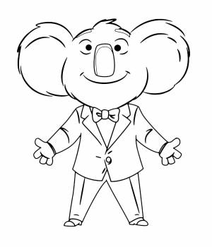 Раскраски зверопой