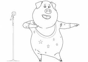 Раскраска Зверопой