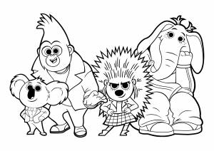Раскраски из мультиков