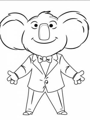 Раскраски Зверопой   в формате