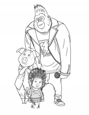 Джонни, Эш и Розита