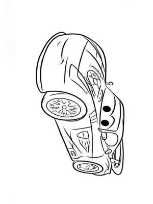 Раскраски и мультика Тачки 1, 2, 3