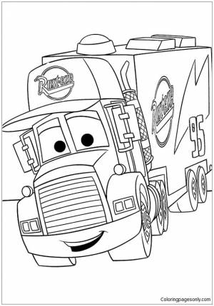 Раскраски Машинки Диснея