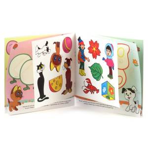 Пальчиковая раскраска Котенок по имени Гав