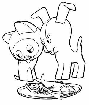 Котенок по кличке Гав