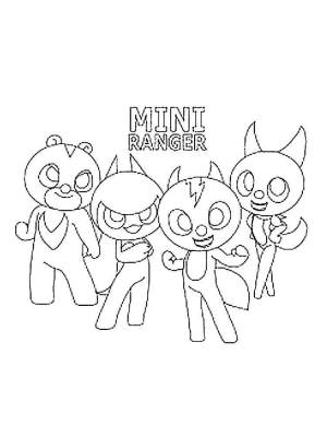 Раскраски Минифорс