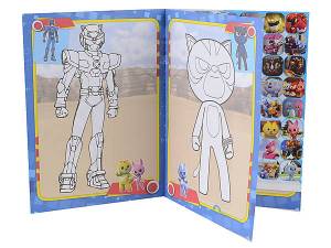 Раскраска Минифорс глитер