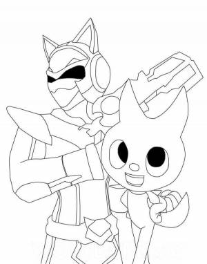 Раскраски Минифорс икс