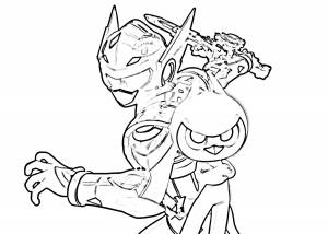 Раскраска минифорс