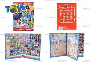 Раскраска Минифорс глитер