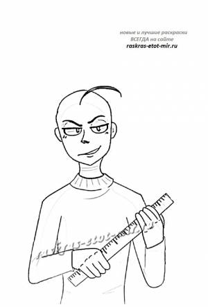 Раскраски Балди