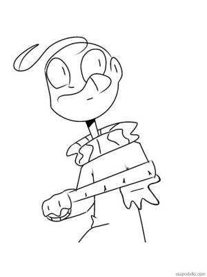 Раскраски Балди