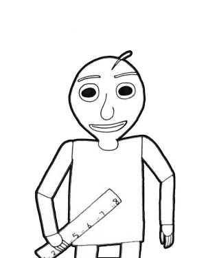 Раскраски балди