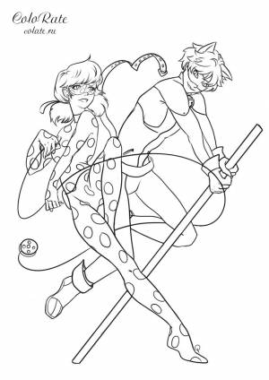 Маринетт Дюпен Чен и Адриан Агрест