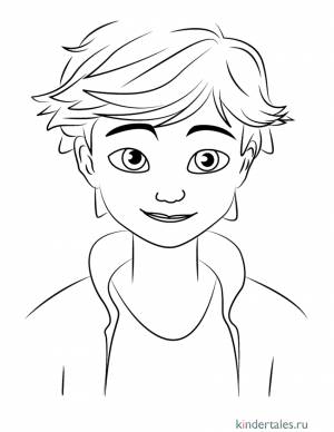 Эдриан» раскраска для детей