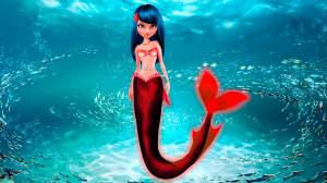 Леди Баг, Хлоя и Аля русалочки