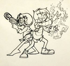 Лина из мультсериала «Утиные истории»