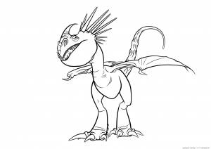 Раскраска Дракон Громгильда