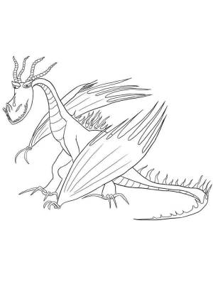 Раскраски Как приручить дракона