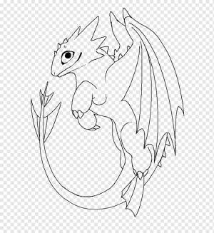 Line art Как приручить дракона рисунок, дракончик, белый, дракон, плотоядный png