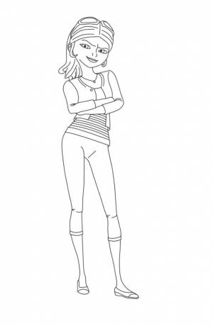 Новая раскраска Леди Баг и Супер-Кот