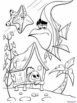 Раскраска В поисках Немо 15