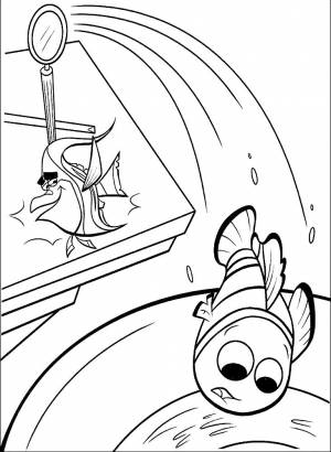 Раскраска В Поисках Немо