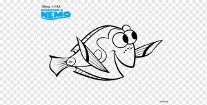 Марлин В поисках Немо Книжка-раскраска Pixar Character, rox rouky, белый, ребенок, млекопитающее png