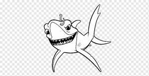 Брюс Книжка-раскраска В поисках Немо Пейдж, rox rouky, угол, ребенок, рука png