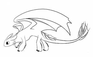 Раскраски Как приручить дракона