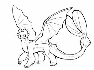 Раскраски дневная фурия